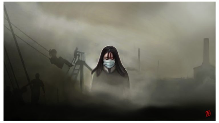 Chinese pollution (Credit: Brian McGleenon, www.picturewell.co.uk)